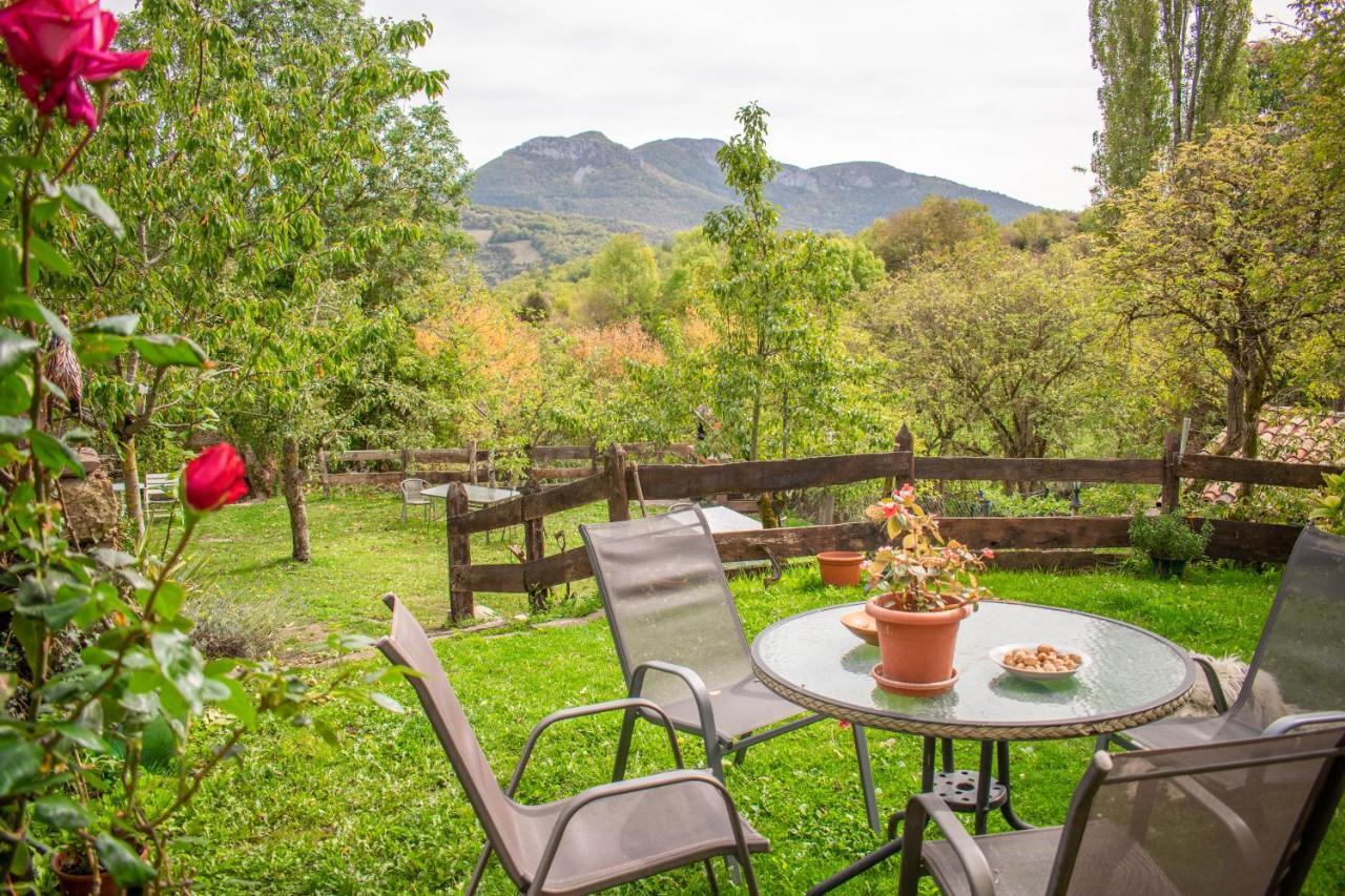 Casa Monaut, Acogedores Apartamentos A Los Pies De La Selva De Irati Сарагуэта Экстерьер фото